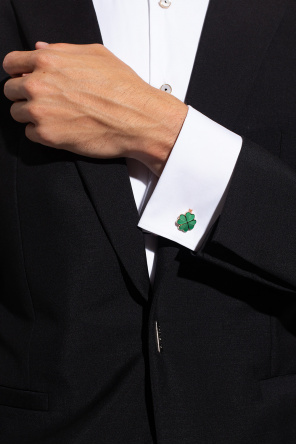 Patterned cufflinks od Etro