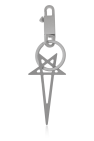 Rick Owens Keychain with logo