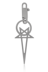 Rick Owens Keychain with logo