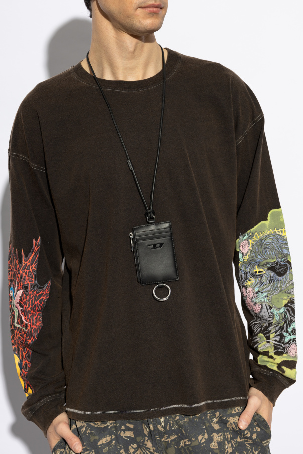 Diesel Card case RAVE on a strap
