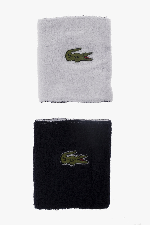 Lacoste Set of reversible wrist bands