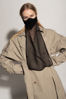 Rick Owens BLACK Mask with silk panel