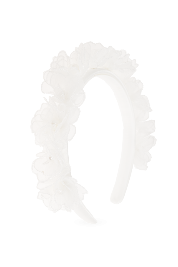 Headband with appliqués od Self-Portrait Kids