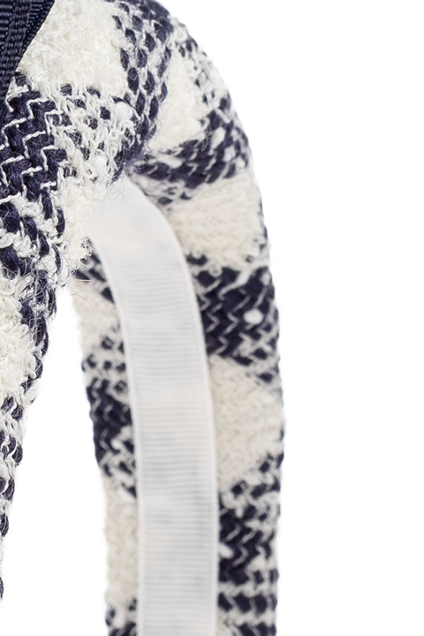 Self-Portrait Kids Tweedowa opaska na głowę