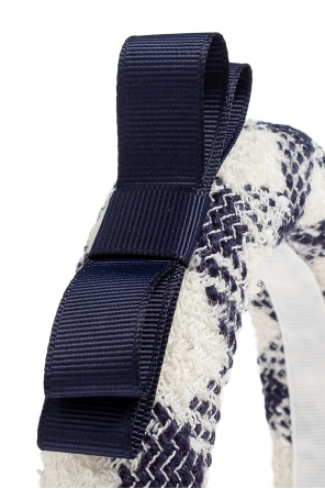 Tweed headband od Self-Portrait Kids