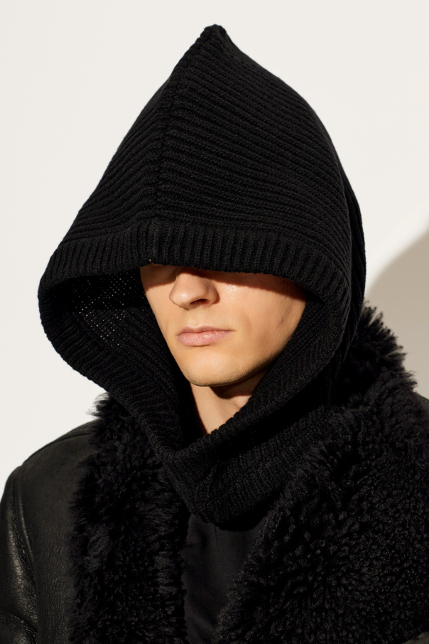 Rick Owens Cashmere hood
