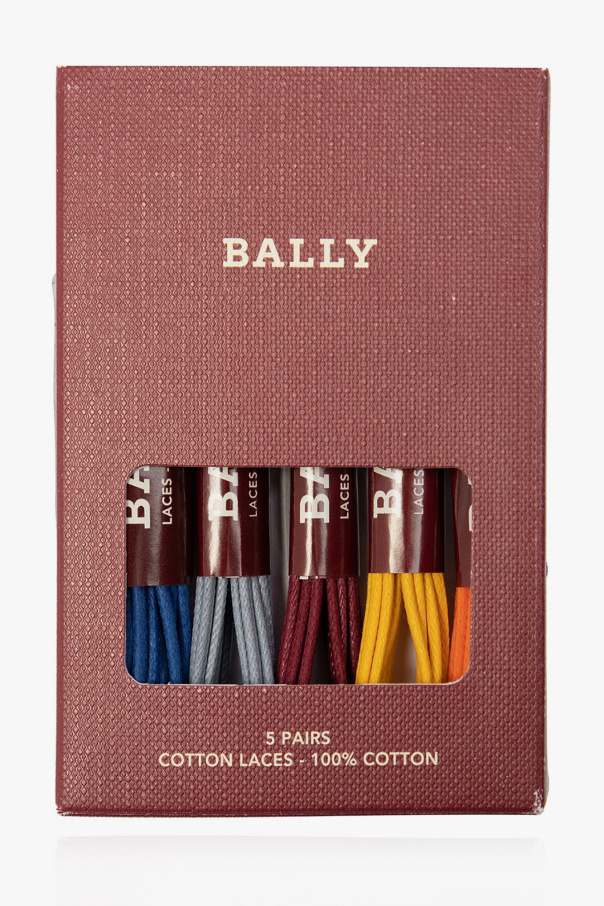 Set of five pairs of shoelaces od Bally