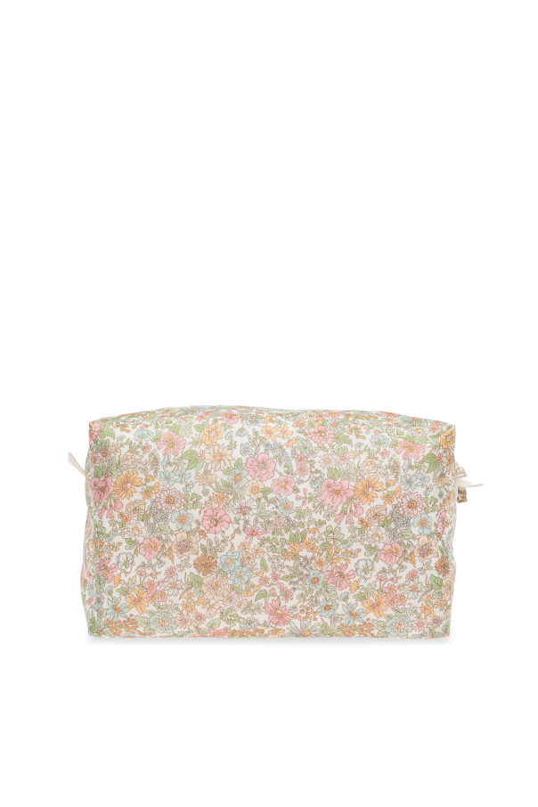 Bonpoint  Cosmetic bag with floral motif