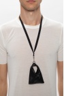 MM6 Maison Margiela BLACK Pendant with lanyard