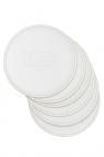 Maison Margiela WHITE Set of leather coasters