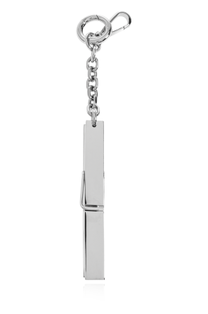 Maison Margiela Brelok z wygrawerowanym logo