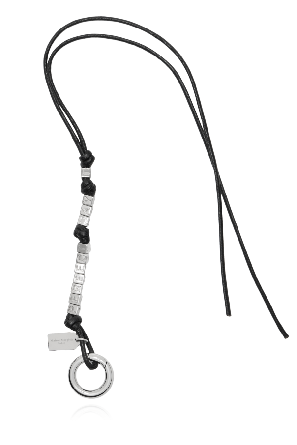 Long keychain on a thong od Maison Margiela