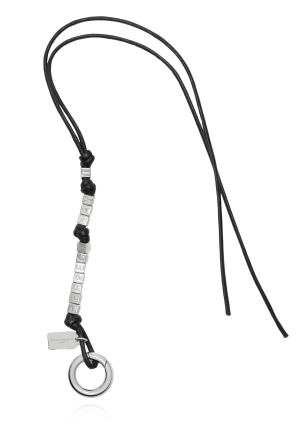 Long keychain on a thong