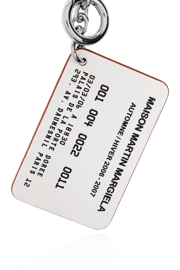 Maison Margiela Schlüsselanhänger mit Lederband