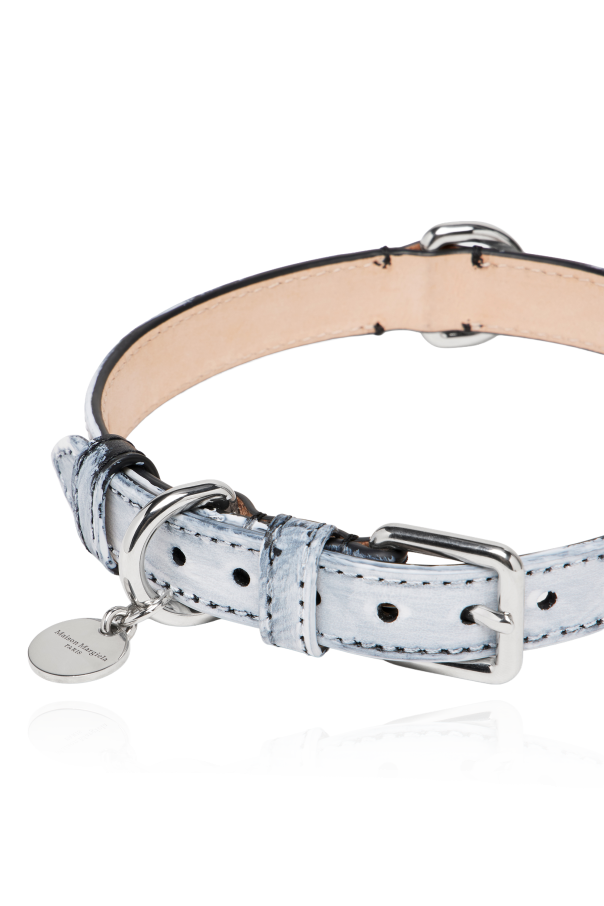 Maison Margiela Leather dog collar
