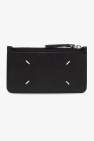 Maison Margiela BLACK Leather card holder