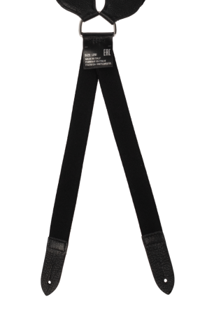 Maison Margiela Leather-trimmed suspenders