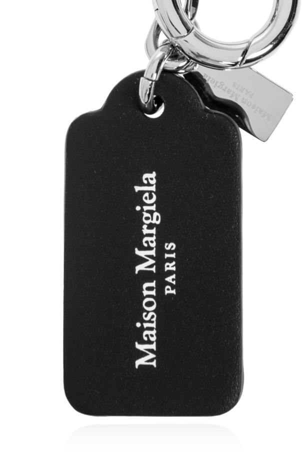 Maison Margiela Porta-chaves com logotipo