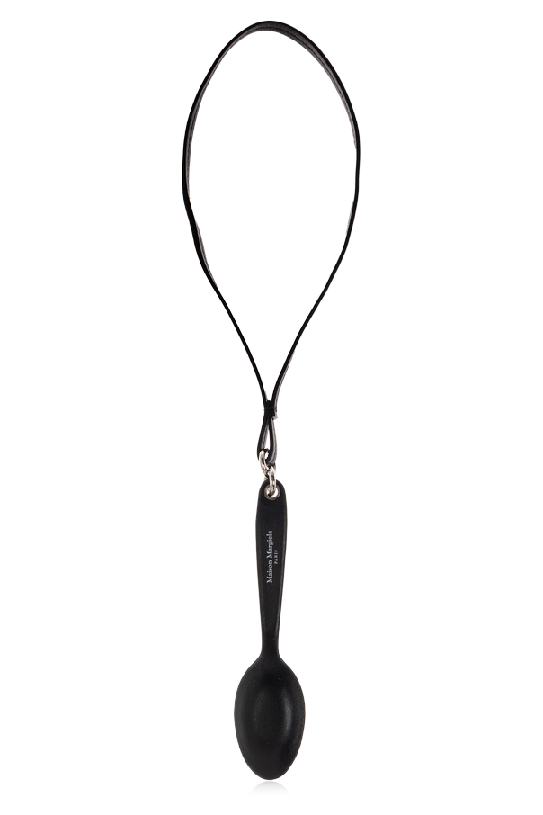 Leather bag charm od Maison Margiela
