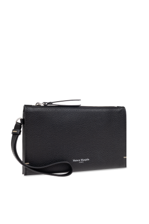 Maison Margiela Leather pouch with logo
