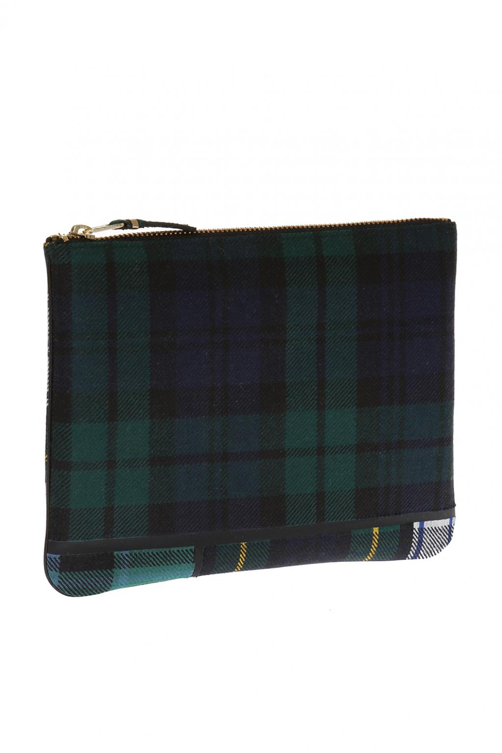 Comme des Garçons Checked clutch