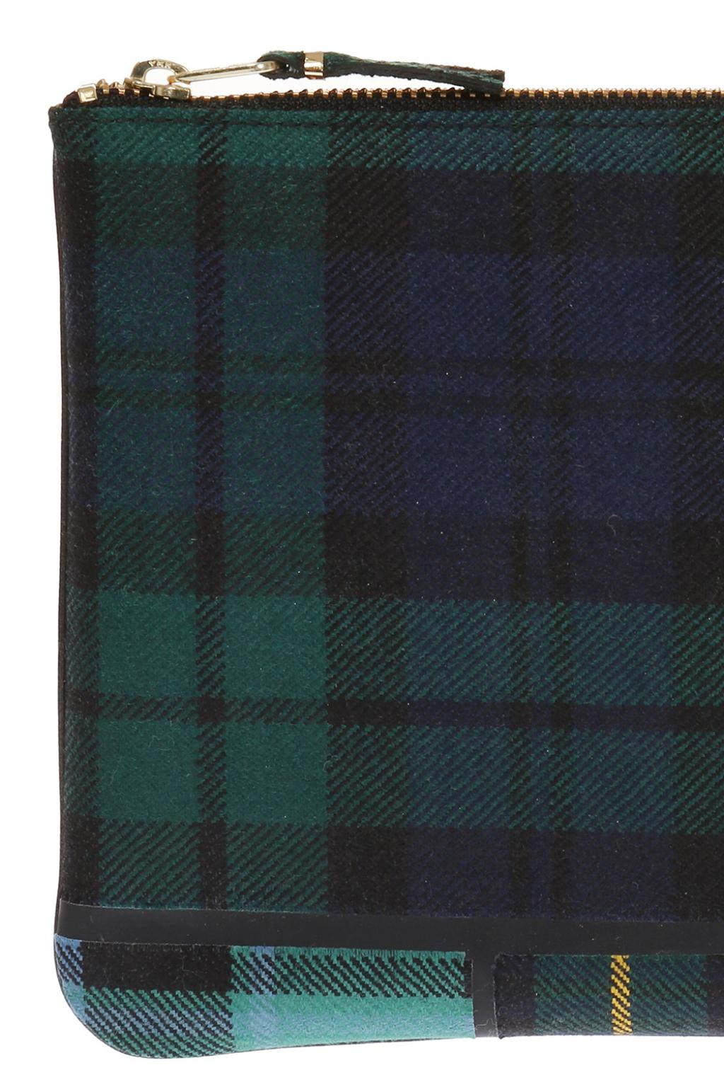 Comme des Garçons Checked clutch