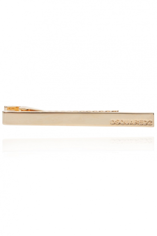 Dsquared2 Brass tie clip