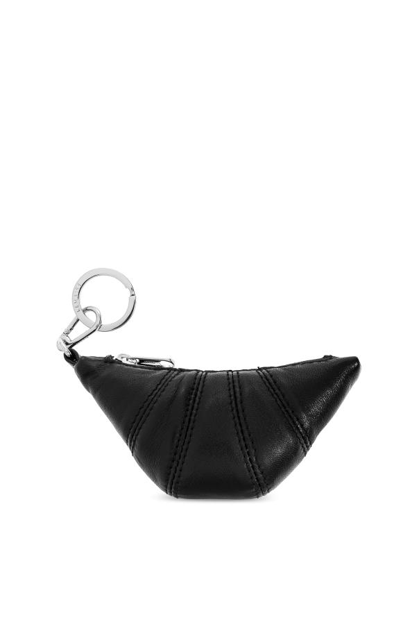`Mini Croissant` pouch with keychain od Lemaire