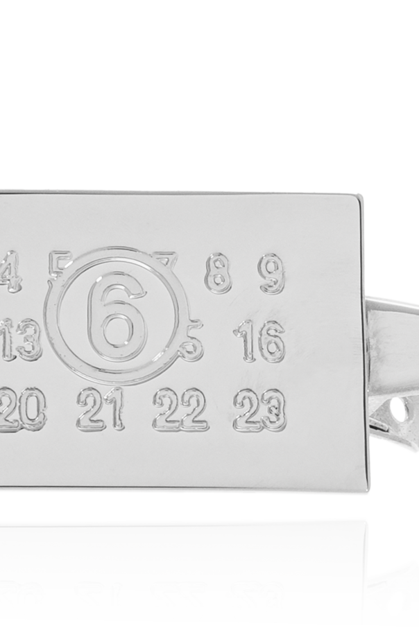 MM6 Maison Margiela Horquilla para el cabello con grabado