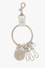 MM6 Maison Margiela Logo-engraved key ring