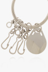 MM6 Maison Margiela Logo-engraved key ring