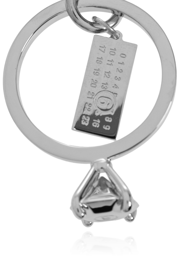 MM6 Maison Margiela Brass keyring