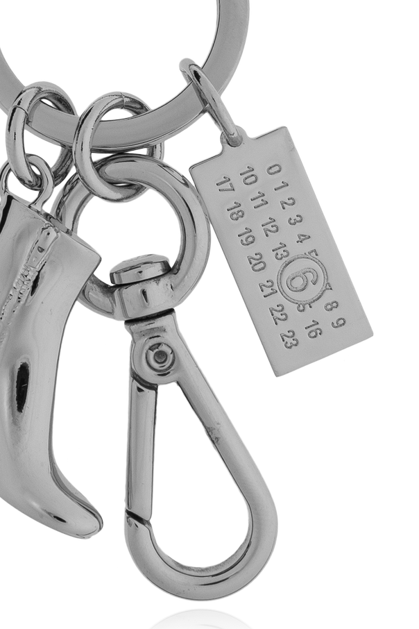 MM6 Maison Margiela Keychain with charms