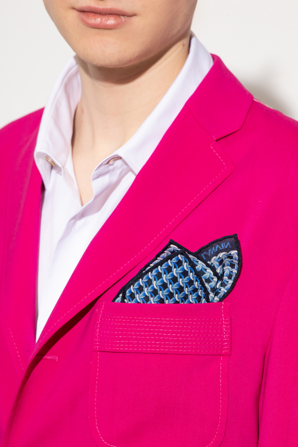 Lanvin Silk pocket square