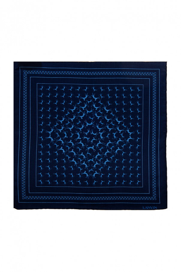 Lanvin Silk pocket square