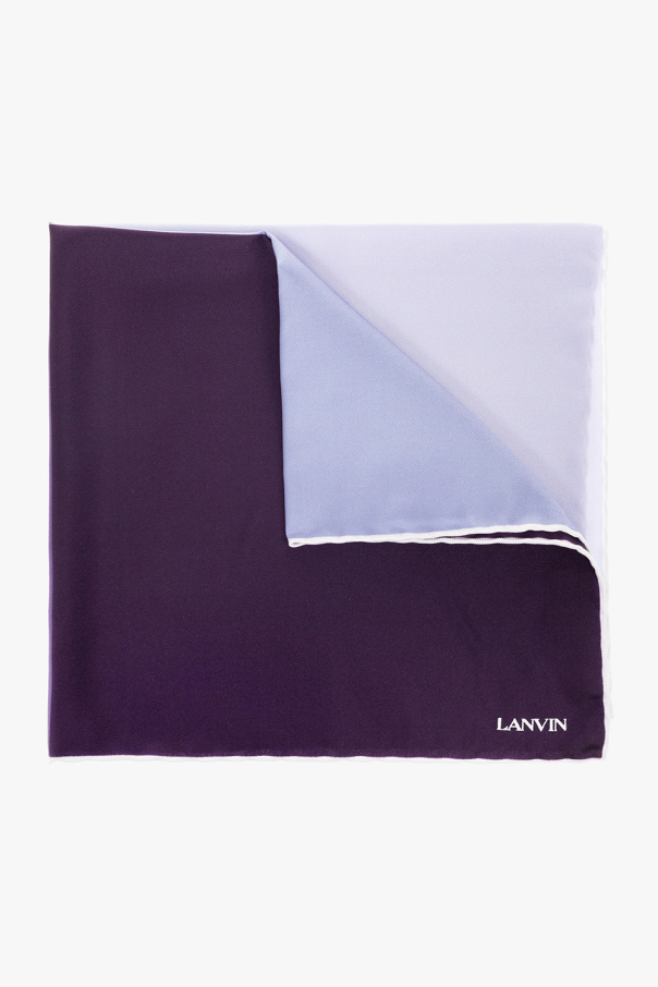 Lanvin Silk pocket square