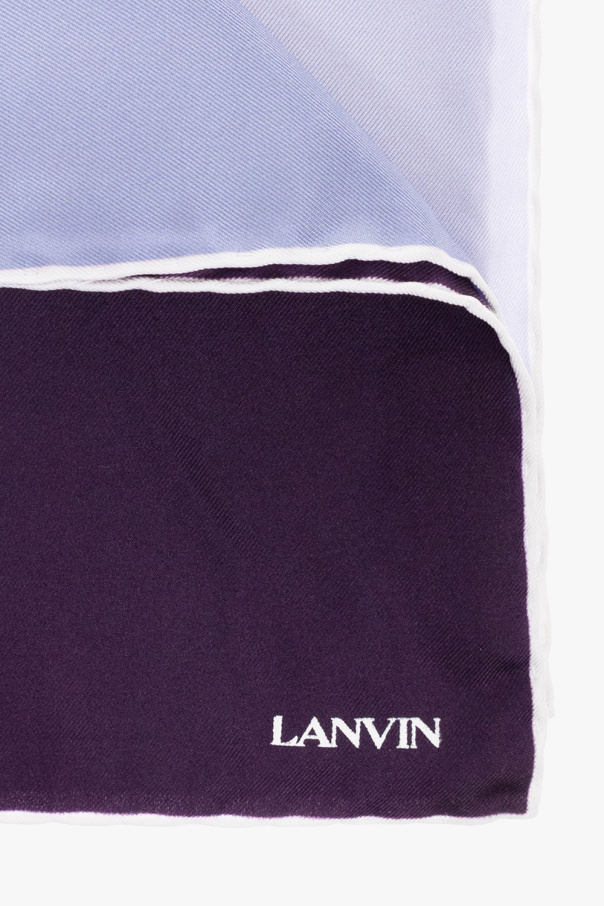 Lanvin Silk pocket square