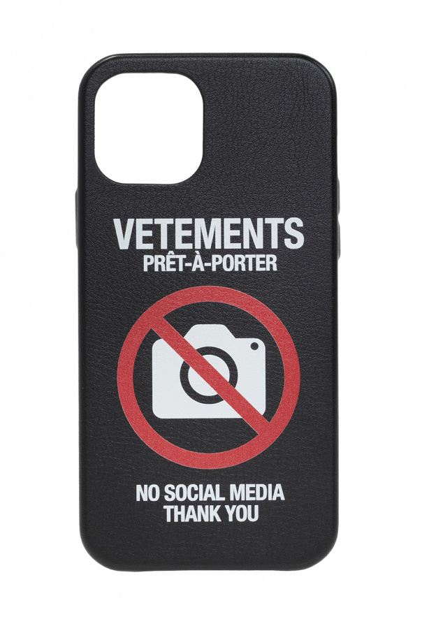 VETEMENTS iPhone 12 Pro case