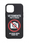 VETEMENTS BLACK iPhone 12 Pro case
