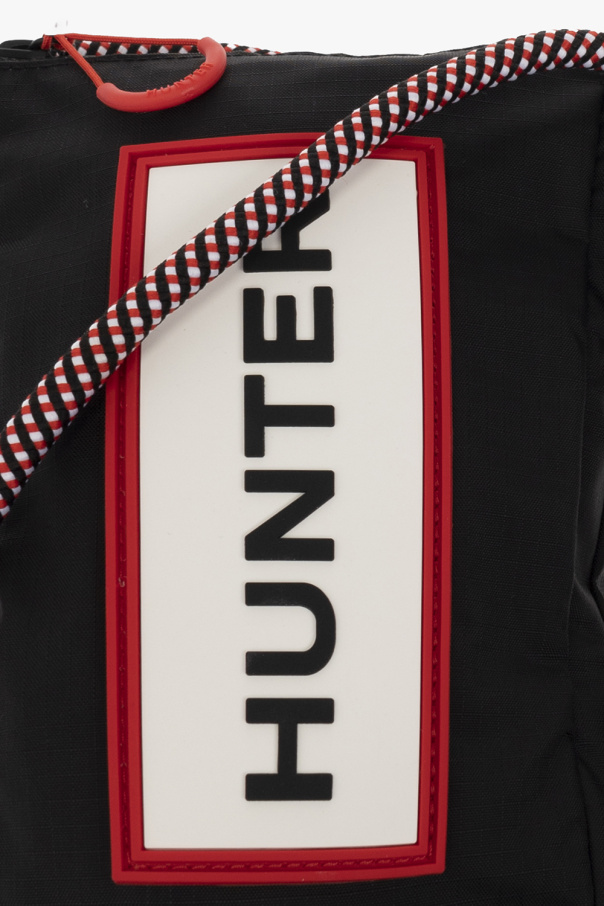 Hunter Louise logo-print mini bag