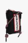 Hunter BLACK Shoulder bag with logo