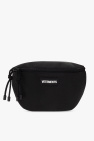 VETEMENTS BLACK Belt bag with logo