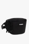 VETEMENTS BLACK Belt bag with logo