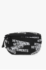 VETEMENTS BLACK Belt bag with logo