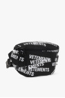 VETEMENTS BLACK Belt bag with logo