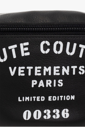 VETEMENTS Belt Hermes bag with logo