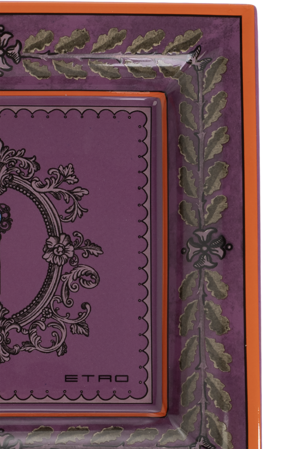 Etro Home Bandeja de cerámica