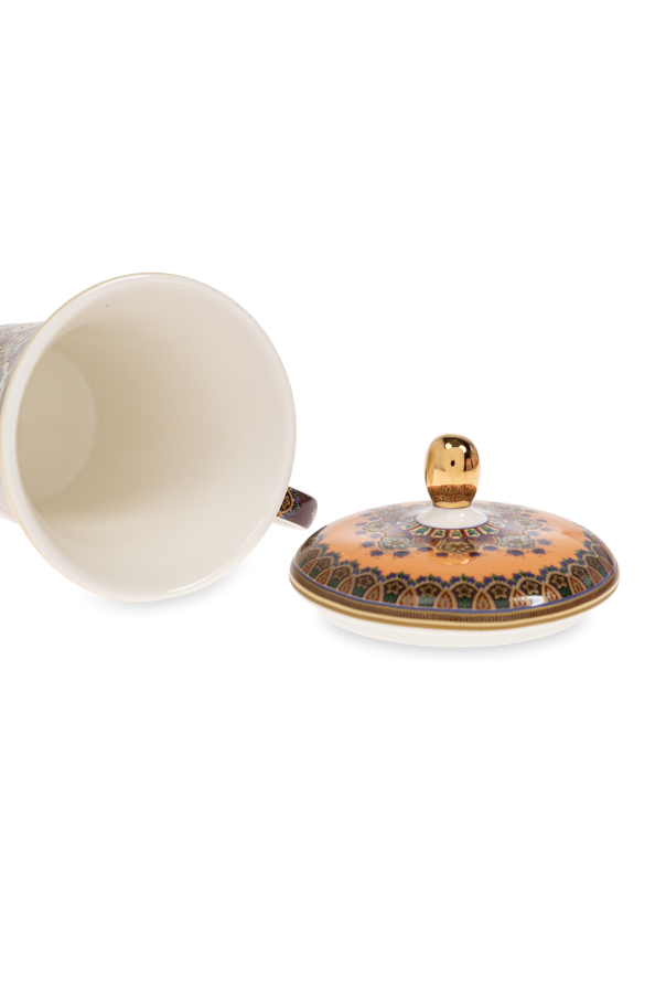 Etro Home Porcelanowy kubek z pokrywką