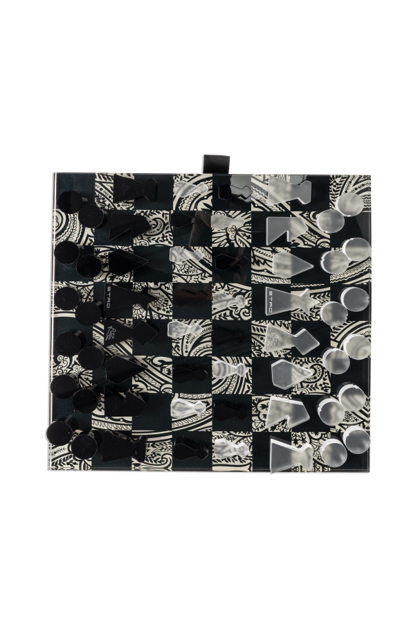 Etro Home Chess and Checkers Set