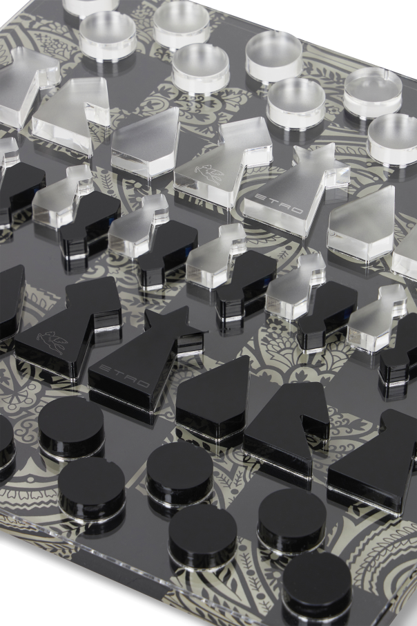 Etro Home Chess and Checkers Set
